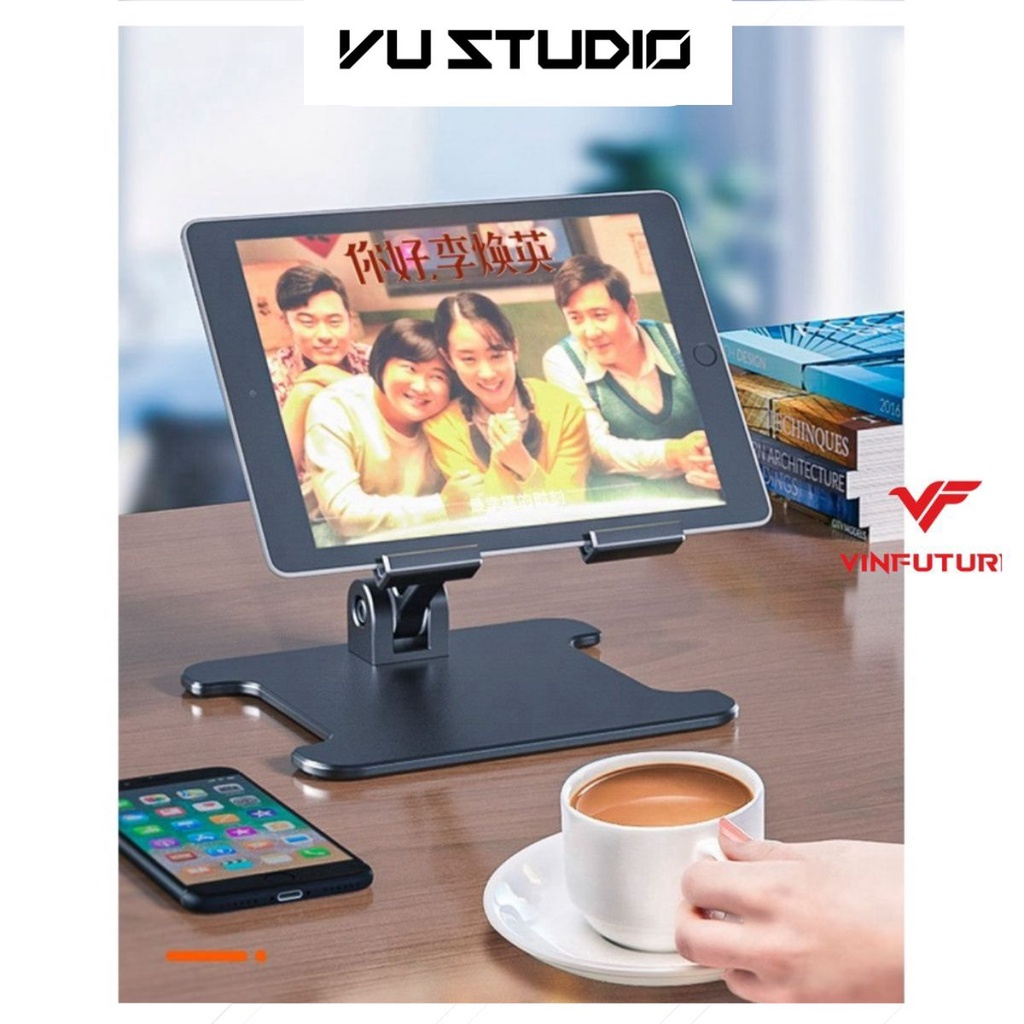 Kệ kê kiêm giá đỡ máy tính bảng, iPad, galaxy tablet MT88 cao cấp, xoay 180 độ, cứng cáp từ hợp kim nhôm
