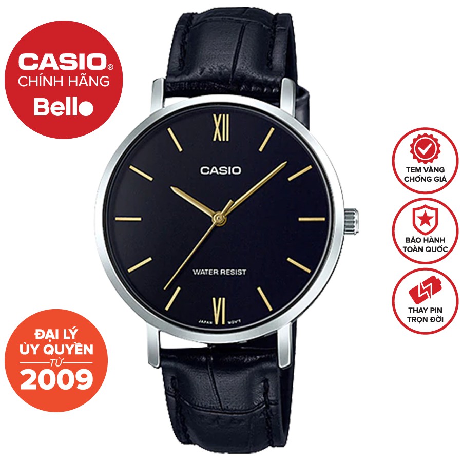 Đồng hồ Casio Nữ LTP-VT01 chính hãng bảo hành 1 năm Pin trọn đời
