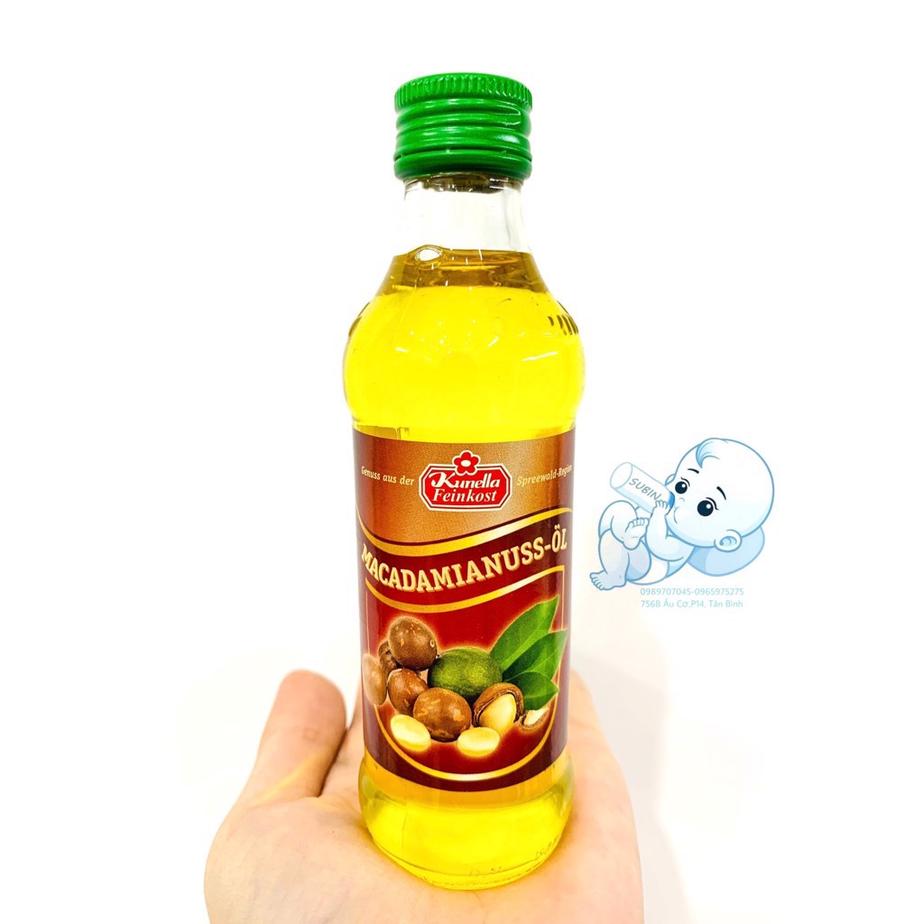 Dầu Macca Hạt macca Kunella 100ml Đức