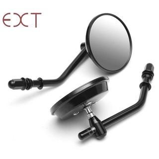 Cặp gương chiếu hậu tròn bên hông cho xe máy Harley Sportster Dyna Sportster