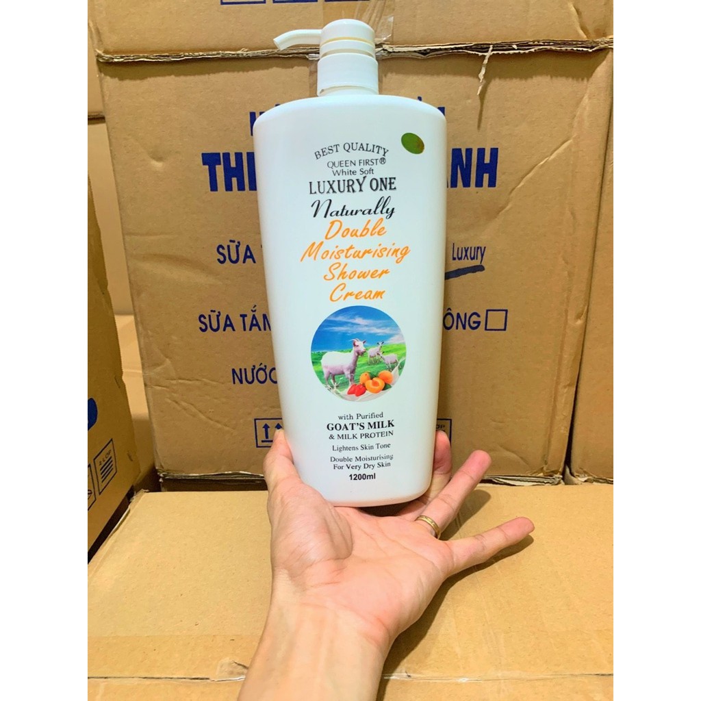 Sữa tắm dê luxury 1200ml