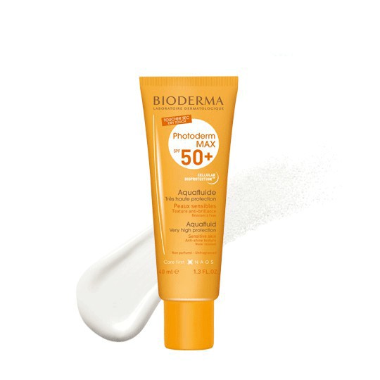 Kem chống nắng giảm bóng nhờn cho mọi loại da Bioderma Photoderm MAX Aquafluide SPF 50+ - 40ml