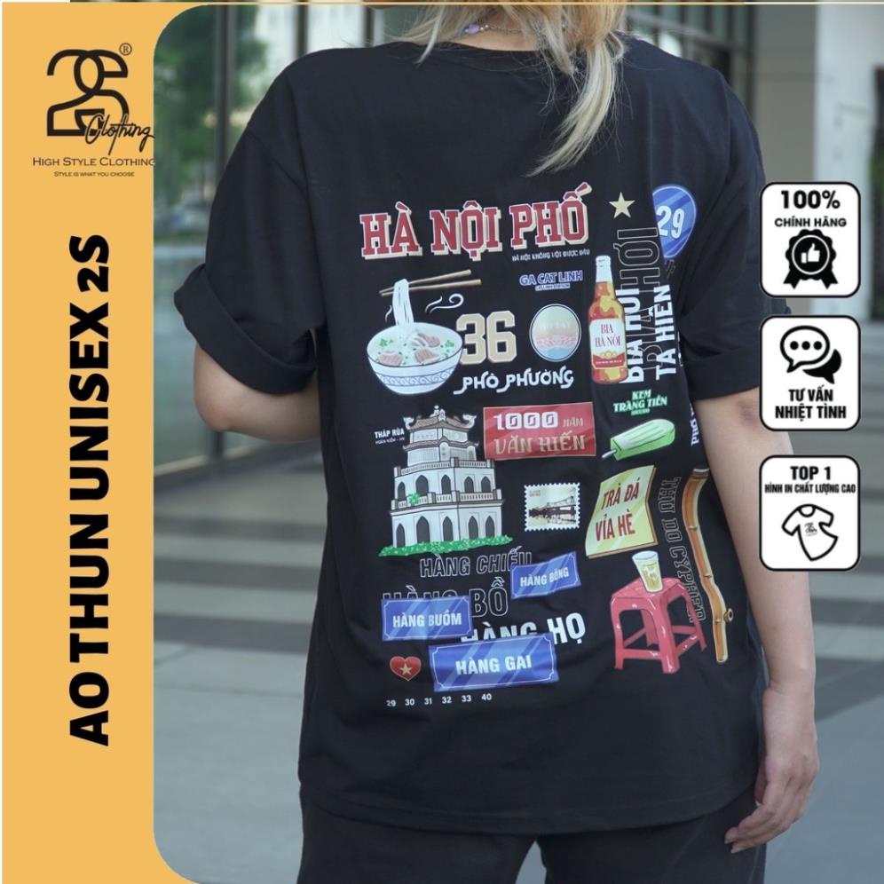 Áo Thun Unisex 2S Clothing - TV5065 Form Rộng Tay Lỡ, Áo Phông Nam Nữ Freesize hg