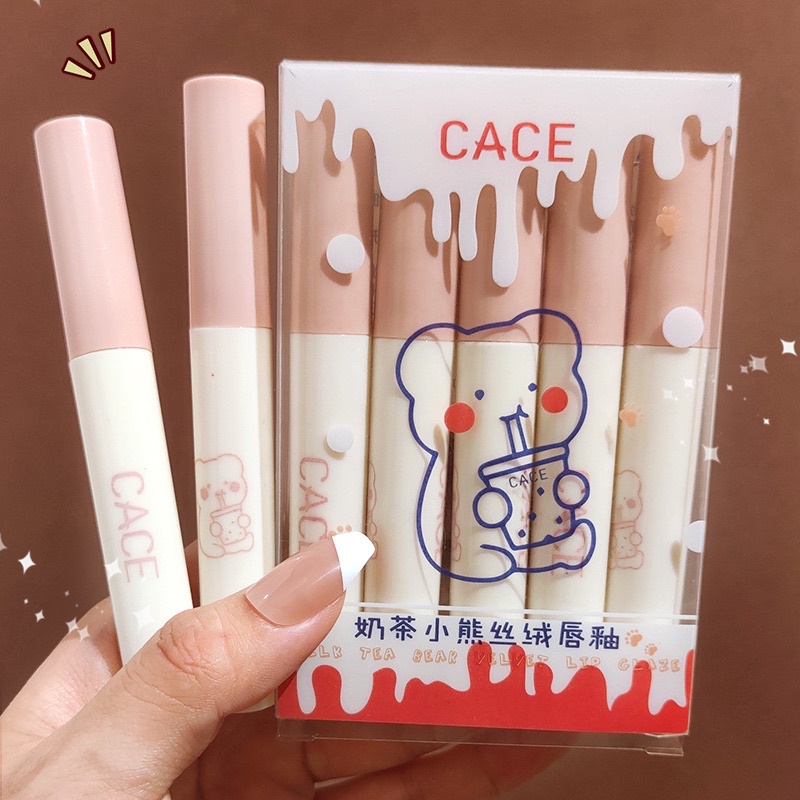 Set 5 son CACE gấu