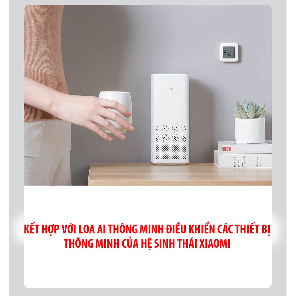 Nhiệt Ẩm kế điện tử Xiaomi,máy đo nhiệt độ độ ẩm điện tử gia đình Xiaomi Mijia [CHÍNH HÃNG]