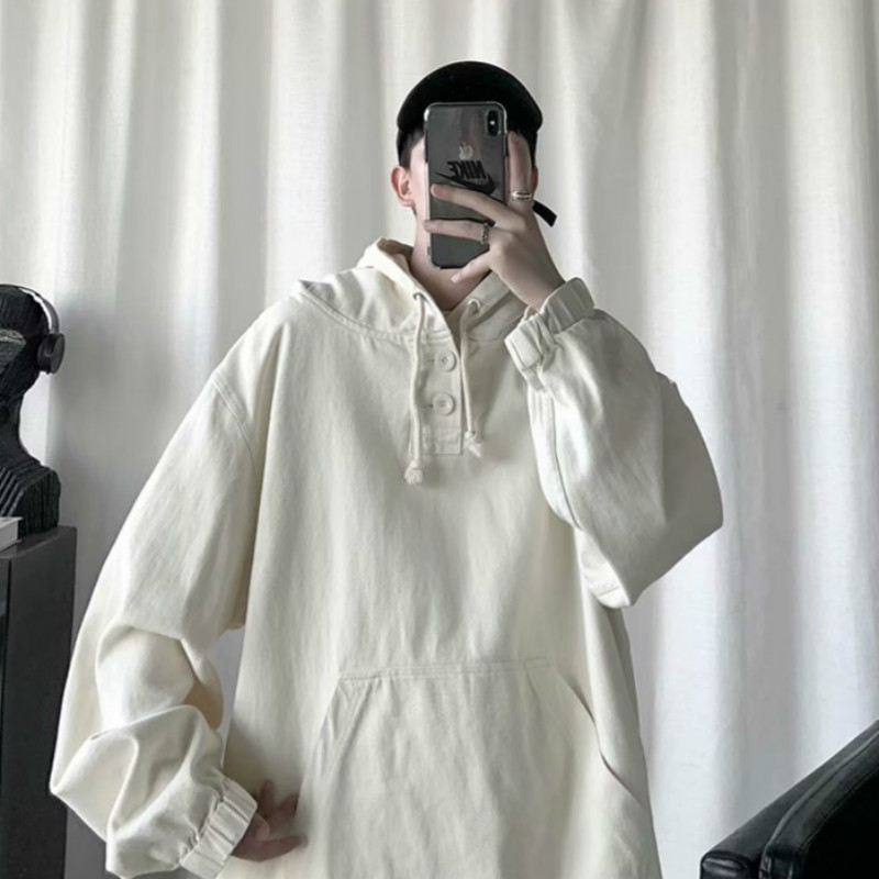 Áo Hoodie Dáng Rộng Thời Trang Cá Tính Cho Nam / Nữ