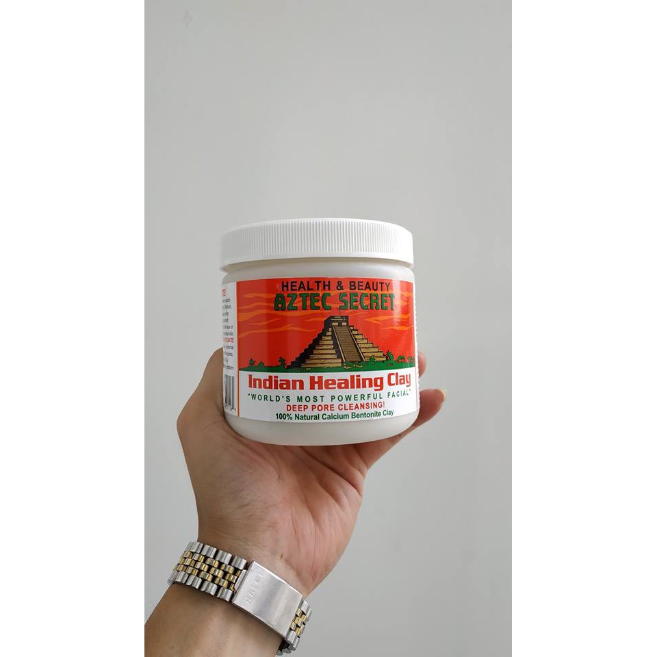 Ảnh thật - BỘT ĐẤT SÉT AZTEC SECRET INDIAN HEALING CLAY - FULL SIZE 454G