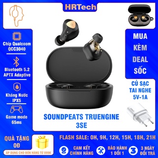 Tai Nghe Không Dây Soundpeats Truengine 3 SE Game Mode QCC3040 Phiên Bản Mới