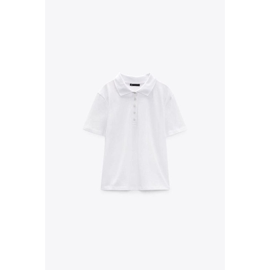Áo thun polo nữ Zara | Hàng hiệu vợt sale