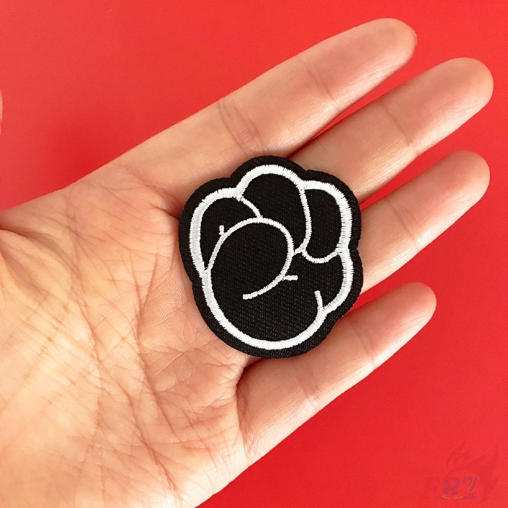 ☸ Sticker Ủi Thêu Hình Thỏ Đeo Kính ☸ 1 Sticker Ủi Thêu Hình Bàn Tay