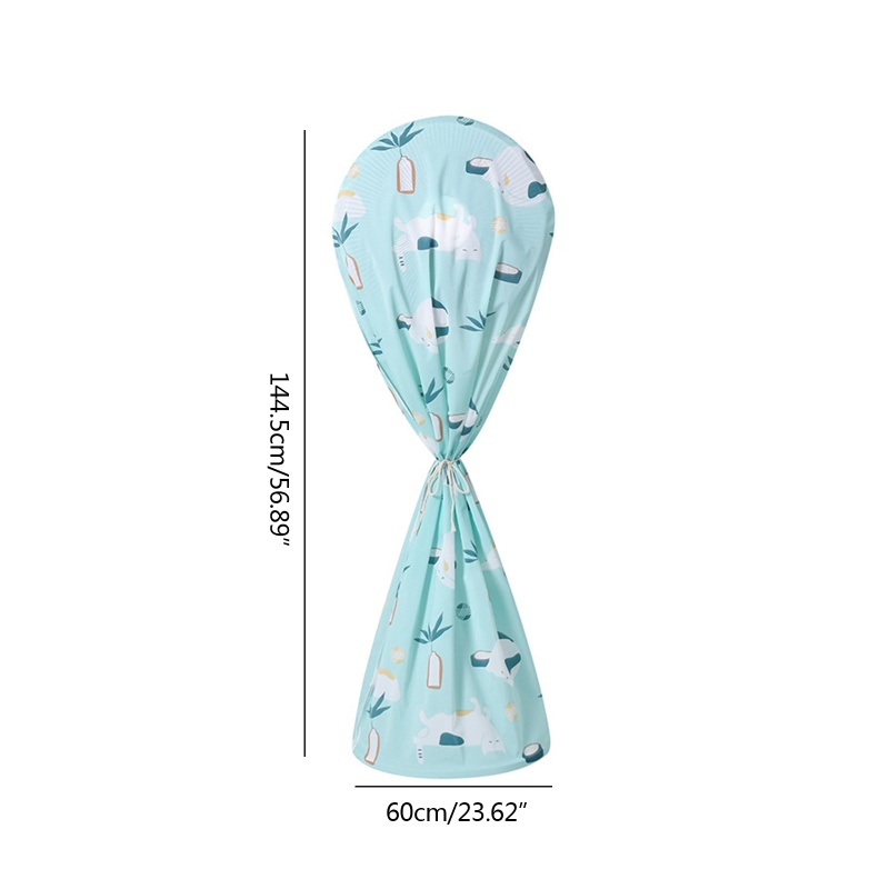 Vỏ Bọc Quạt Điện Bằng PEVA Chống Nước Chống Bụi In Họa Tiết Hoạt Hình Cho Nhà Ở / Ký Túc Xá /