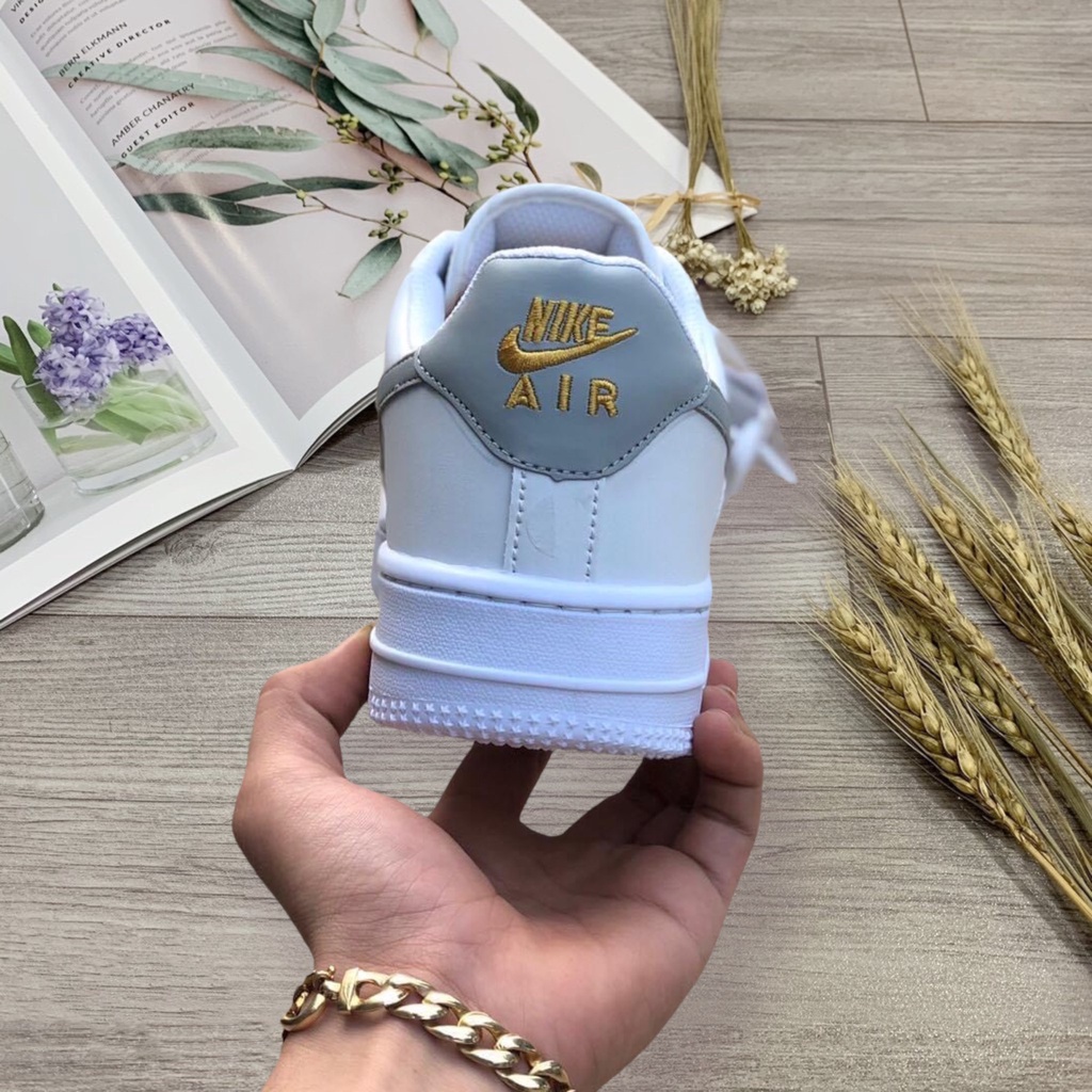 Giày Nike_Air Force 1 Nam Nữ, Giày_Nike Trắng AF1 Thể Thao Hàng Loại 1 Full Box
