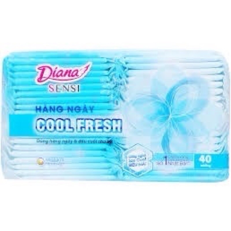 BĂNG VỆ SINH HÀNG NGÀY DIANA COOL FRESH 40MIENG