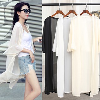 kimono voan lụa