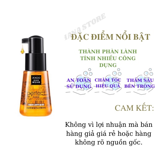 Tinh Dầu Dưỡng Tóc Uốn Khô Xơ Tóc Nhuộm JCKOO Mỹ Phẩm Hana Chăm Sóc Tóc Hư Tổn 70ml