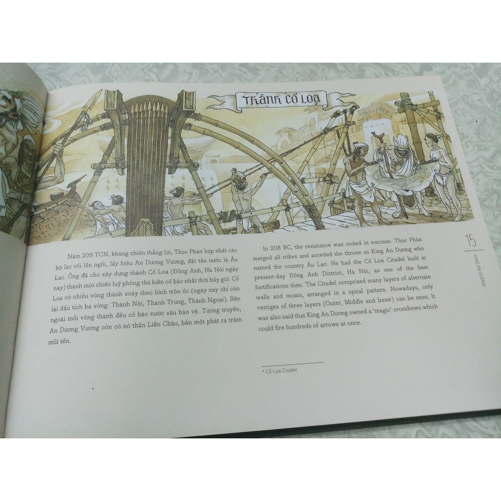 Sách - Lược Sử Nước Việt Bằng Tranh: Viet Nam – A Brief History In Pictures (Tái Bản 2019)