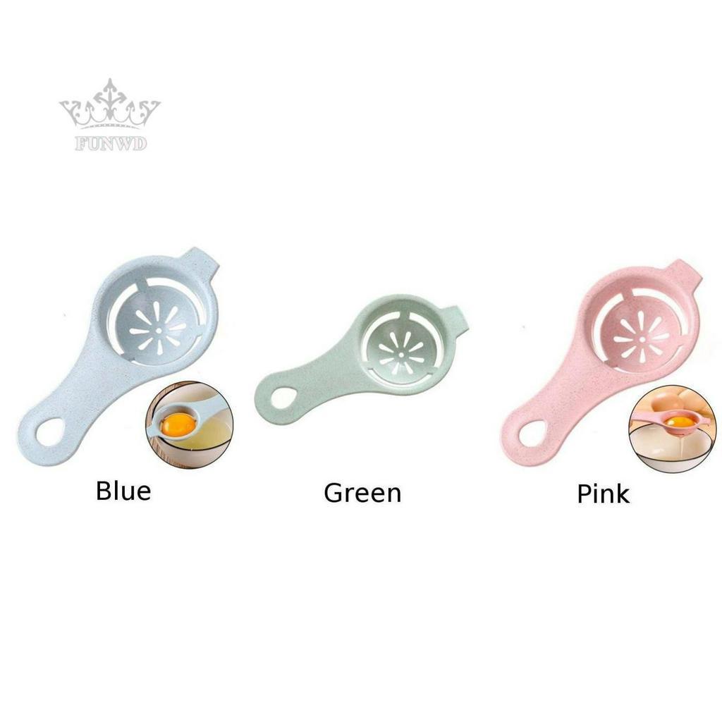 Dụng Cụ Tách Lòng Đỏ/ Lòng Trắng Trứng 3 Màu Tùy Chọn TIện Lợi