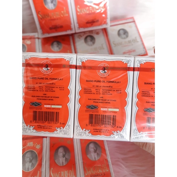 Dầu Siang Pure dầu đỏ Thái Lan combo 12 chai