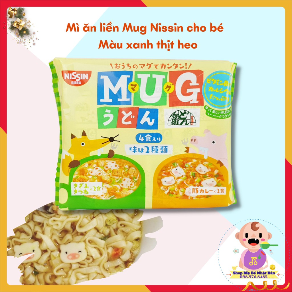 Mì Mug Ăn Liền Nissin Nhật Bản Cho Bé