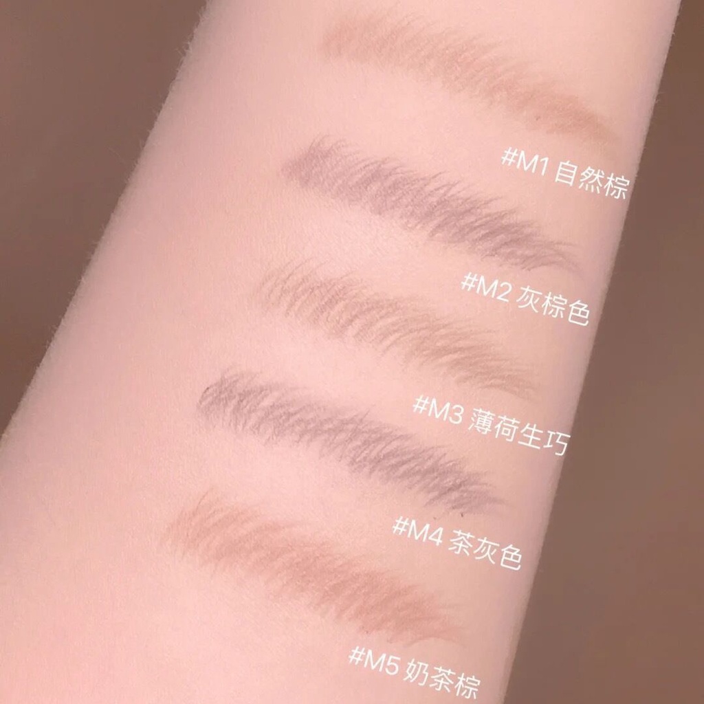 COD✨Bút kẻ lông mày MAGIC CASA 2 Đầu Chống Nước Lâu Trôi lâu trôi chống thấm nước có cọ chải tiện dụng | BigBuy360 - bigbuy360.vn