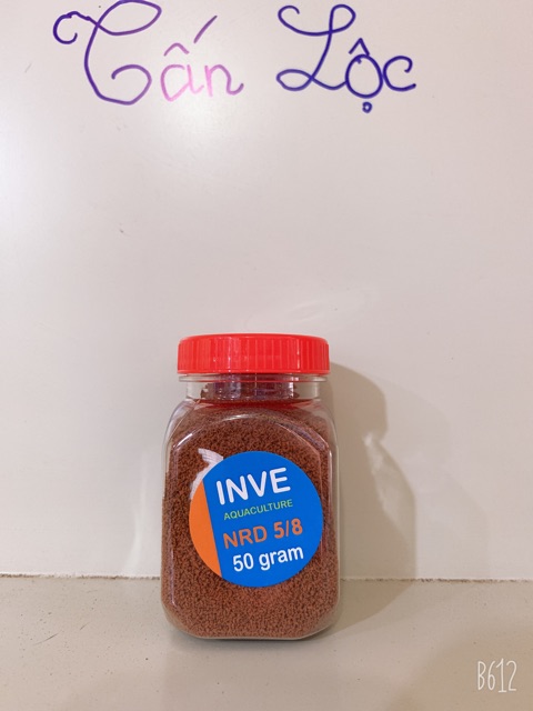 Cám Cá Inve 5/8 50gr - Thức Ăn Cho Cá 7 Màu, Beta