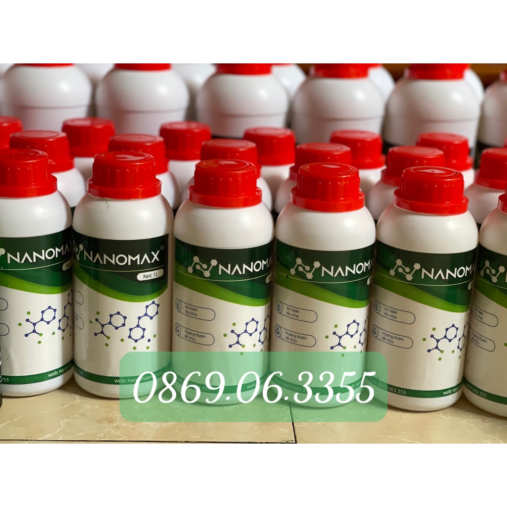 Tinh dầu Nanomax 🌹Freeship 🌹Diệt khuẩn, loại trừ ẩm mốc dùng cho máy khử khuẩn 🌹500ml, 1 lít