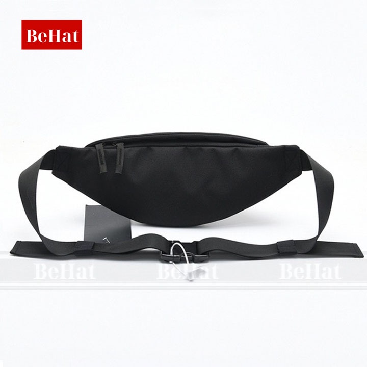 Túi Bao Tử Nike Heritage Black Waist Bag BA5750-451 Nam Nữ, Túi Chéo Nike Logo In Tinh Tế, Hàng Xuất Xịn