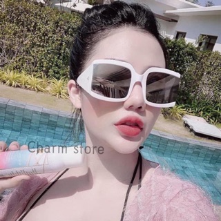 MẮT KÍNH UNISEX NAM NỮ VUÔNG TO CLIM CHỐNG UV400