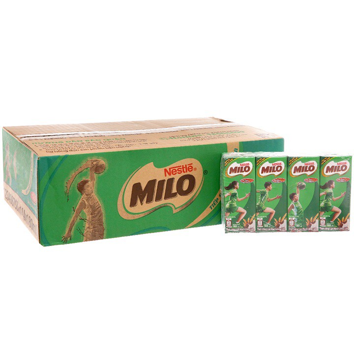 Sữa Milo ❤FREESHIP ❤ sữa milo 180ml ,thùng sữa milo ,thể tích 180ml