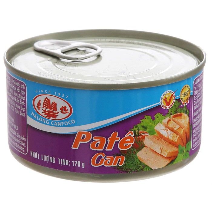 Pate gan heo Hạ Long hộp 170g