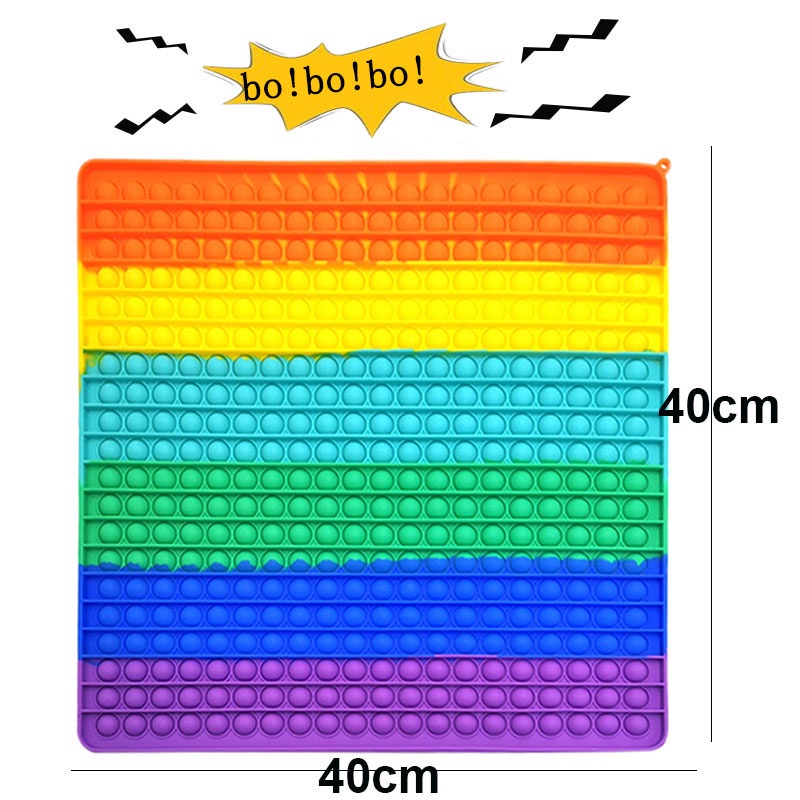 Đồ chơi nhấn bong bóng cỡ lớn giúp giảm căng thẳng cho người lớn/trẻ em