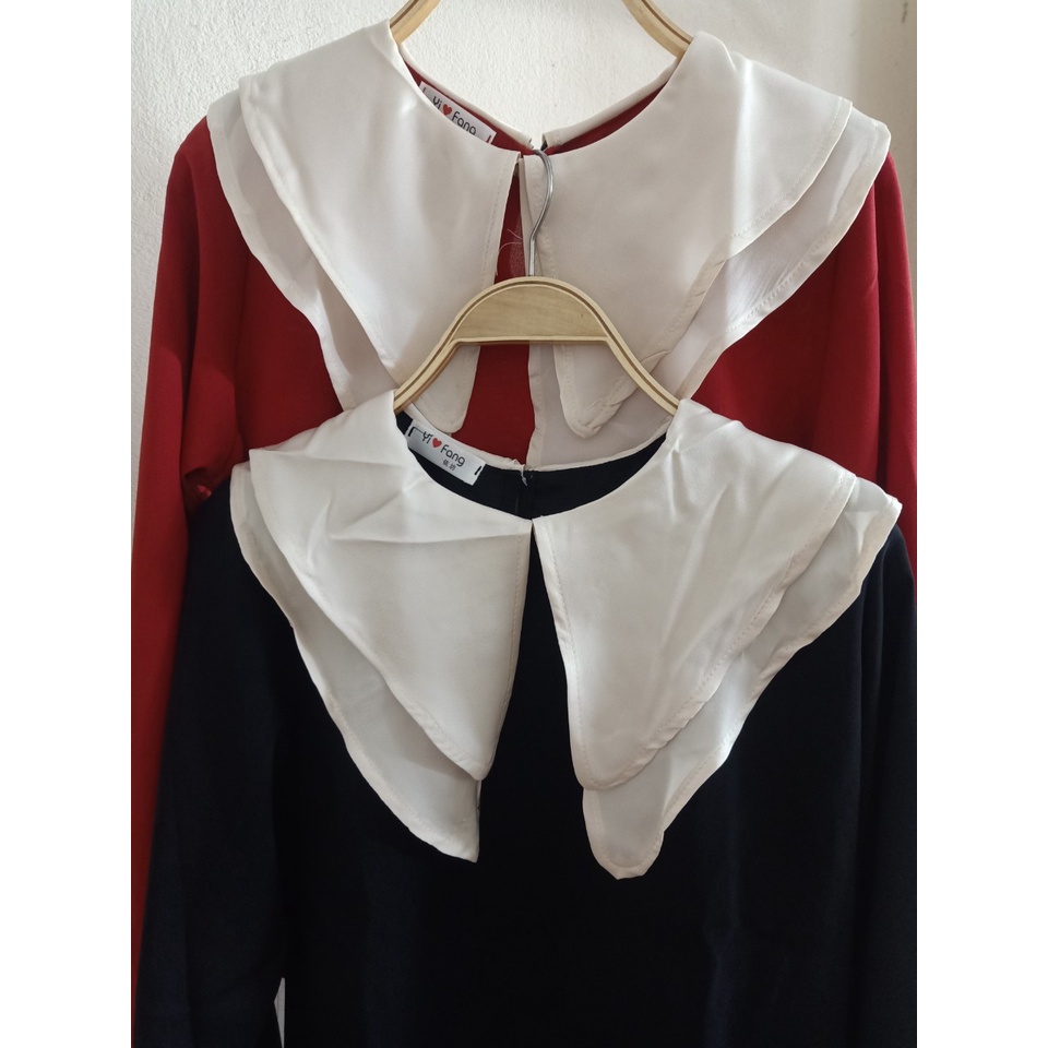 áo babydoll tiểu thư cổ bèo PN00033