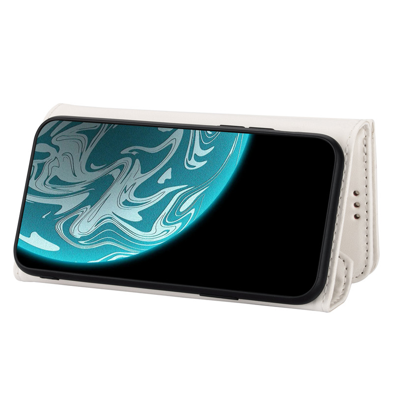 Bao da điện thoại mềm có khe đựng thẻ khóa kéo dây đeo cho Huawei P30/P40 Pro Lite