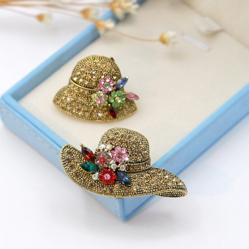 Ghim Cài Áo Hình Nón Phong Cách Hàn Quốc Dễ Thương