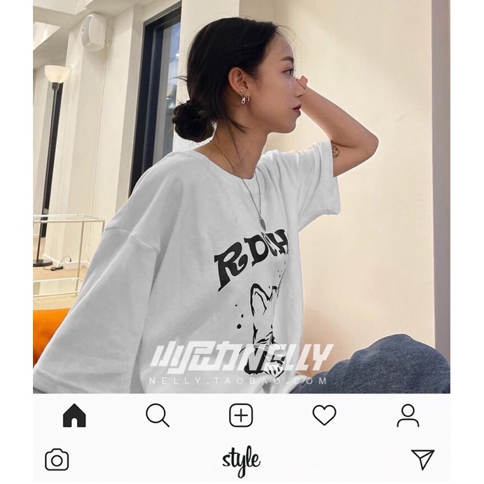 Áo phông nelly heybig sale (có sẵn) mèo rdchs
