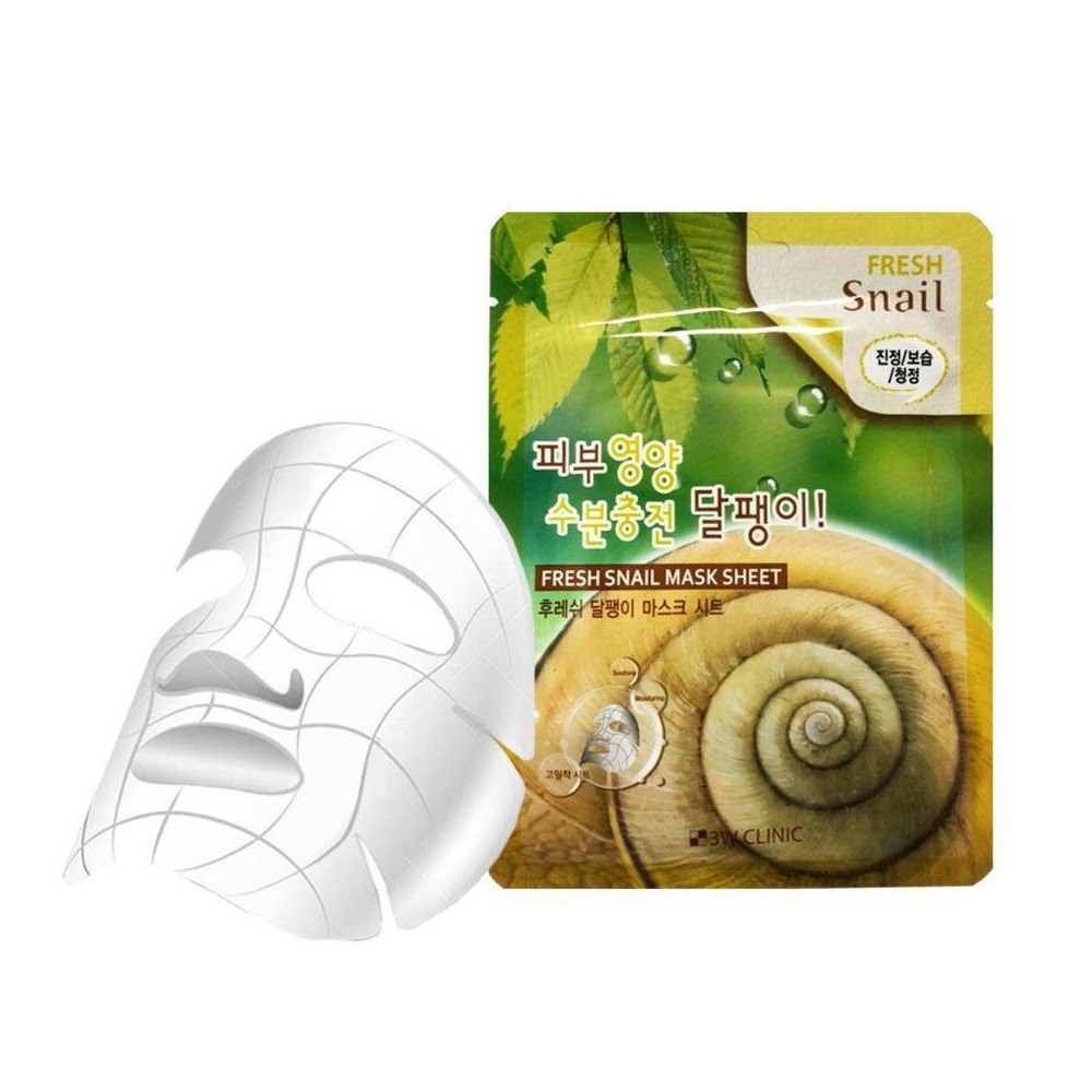 Mặt nạ dưỡng da trắng sáng 3W Clinic Fresh Mask Sheet 23ml