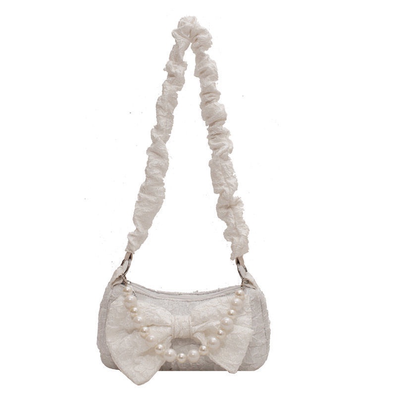 Túi xách cói IELGY với dây chuỗi xích acrylic đeo vai thời trang dành cho nữ