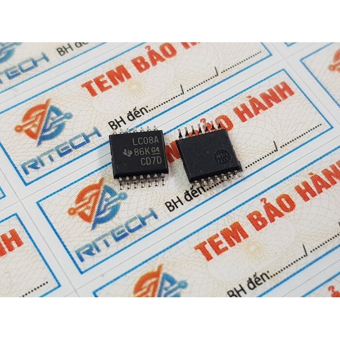 [Combo 5 chiếc] LC08A, SN74LVC08APWR IC Chuyên Dụng TSSOP14