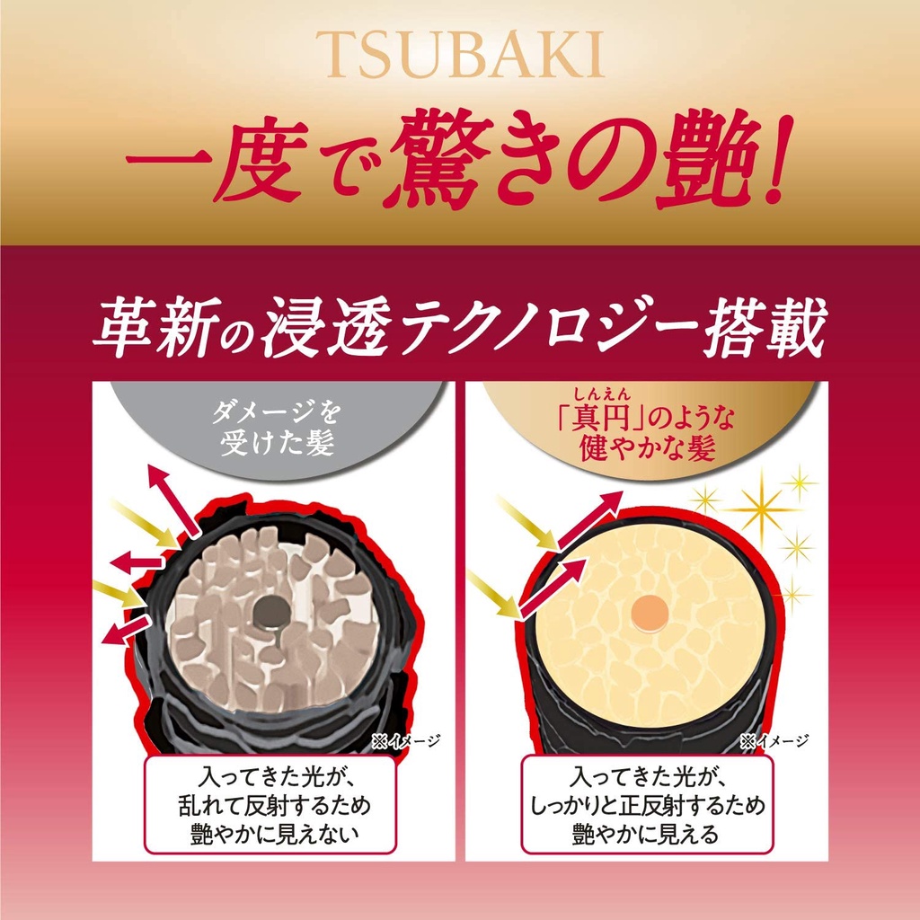 [Hàng Nhật Nội Địa] Set dầu gội dưỡng tóc cao cấp Shiseido Tsubaki Premium Moist