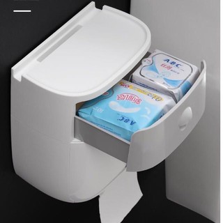 Hộp đựng giấy vệ sinh 2in1 Ecoco