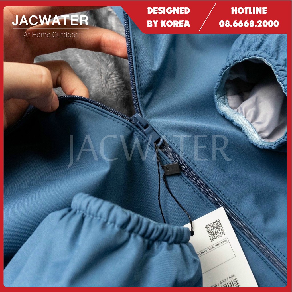 Áo gió lông cừu nam nhẹ chống nước, khoác dù ấm thời trang Hàn Quốc DRAWWIND V480 | BigBuy360 - bigbuy360.vn