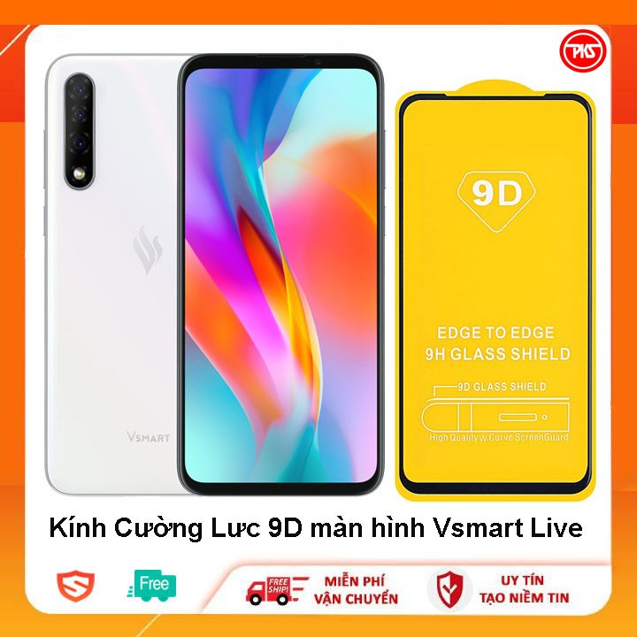 Kính cường lực 9D cho VSmart Live