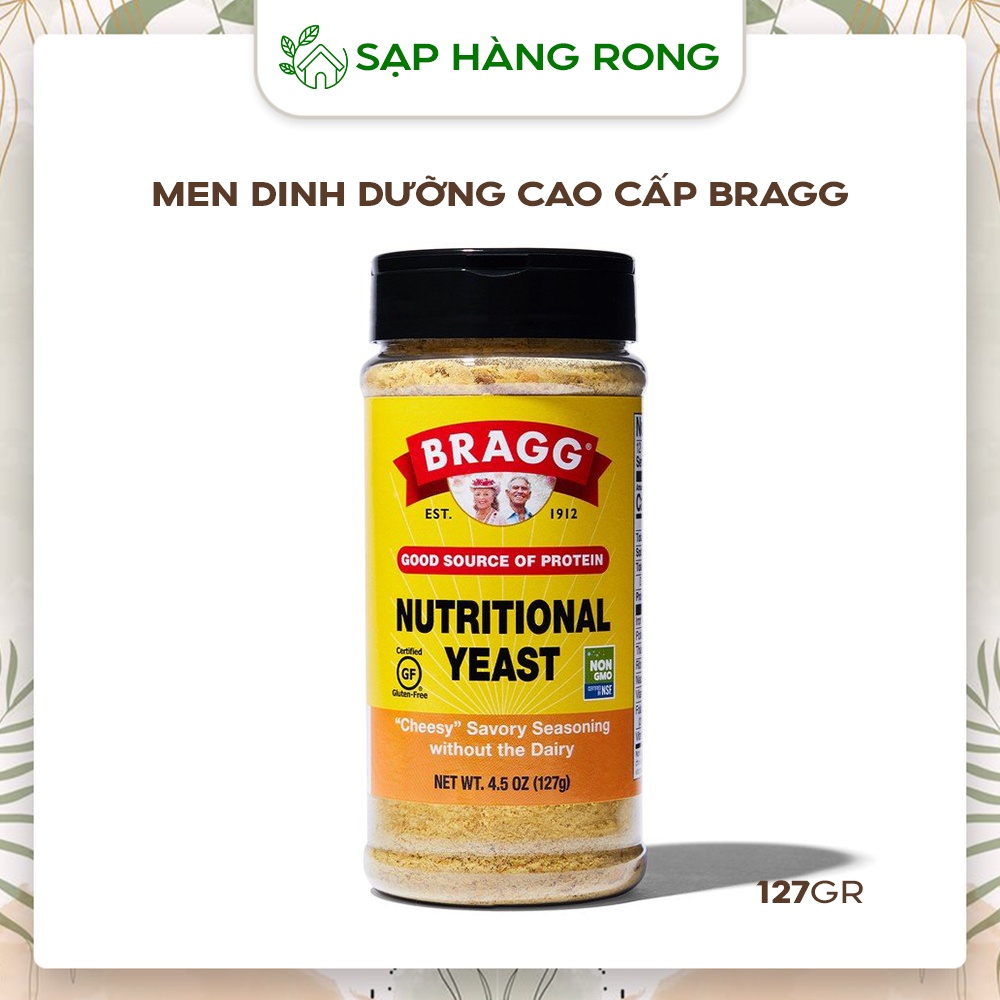 Nấm men dinh dưỡng Nutritional Yeast Bragg 127g