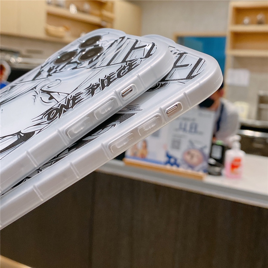 Ốp Điện Thoại Silicon Hình ace & sanji Cho iphone 15 pro max 14 pro max 14 plus 13 pro max 12 pro max 11 pro max x xr xs max 7 8 plus