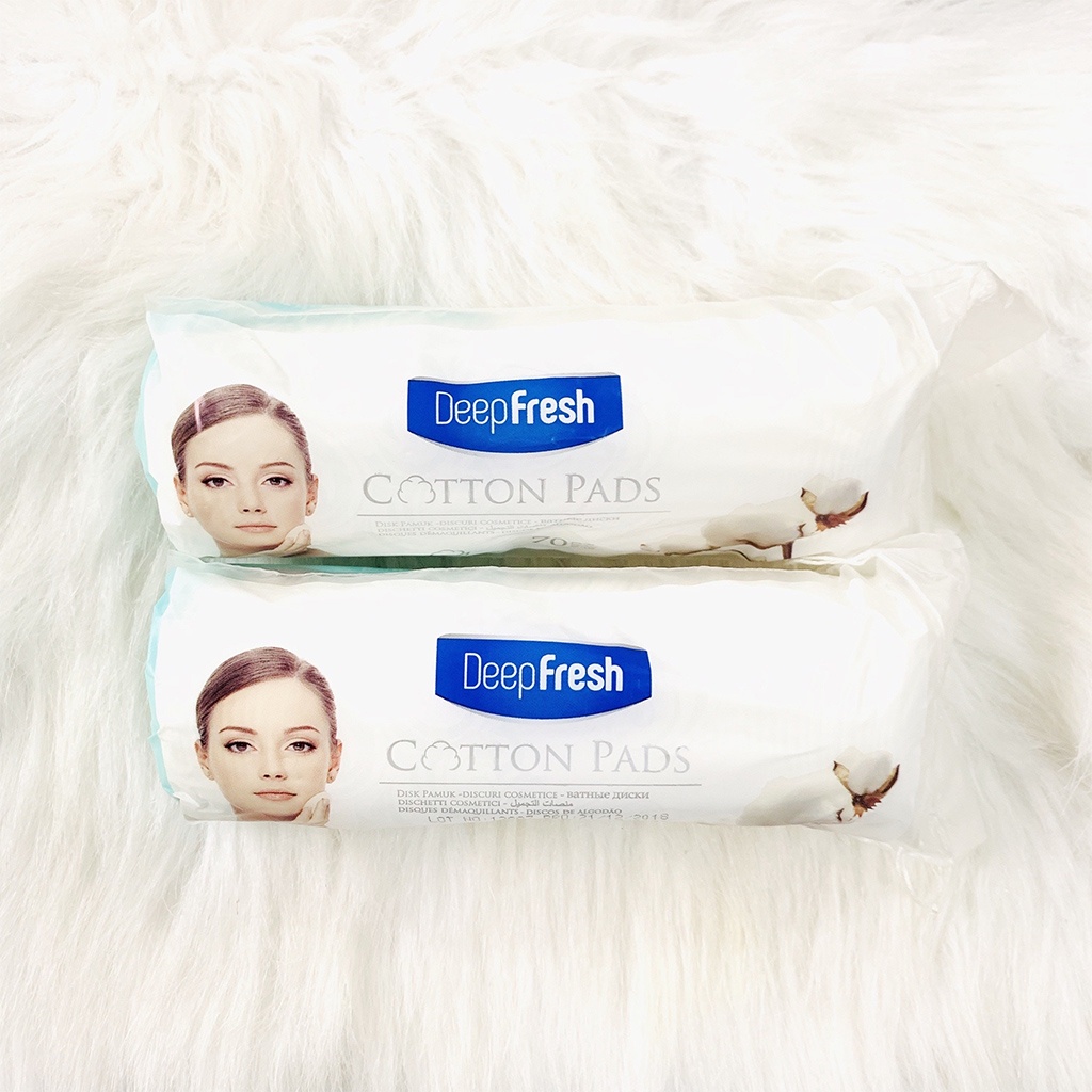 Bông Tẩy Trang Deep Fresh Cotton Pads 150 Miếng