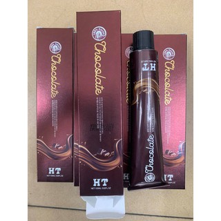 Thuốc Nhuộm phủ bạc cân bằng Chocolate HT Hàn Quốc 100ml