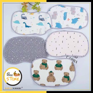 [MỞ KHO SỈ BÁN LẺ] Gối xô nhăn 10 lớp cao cấp hình Oval 20*40cm, Gối xô cho bé