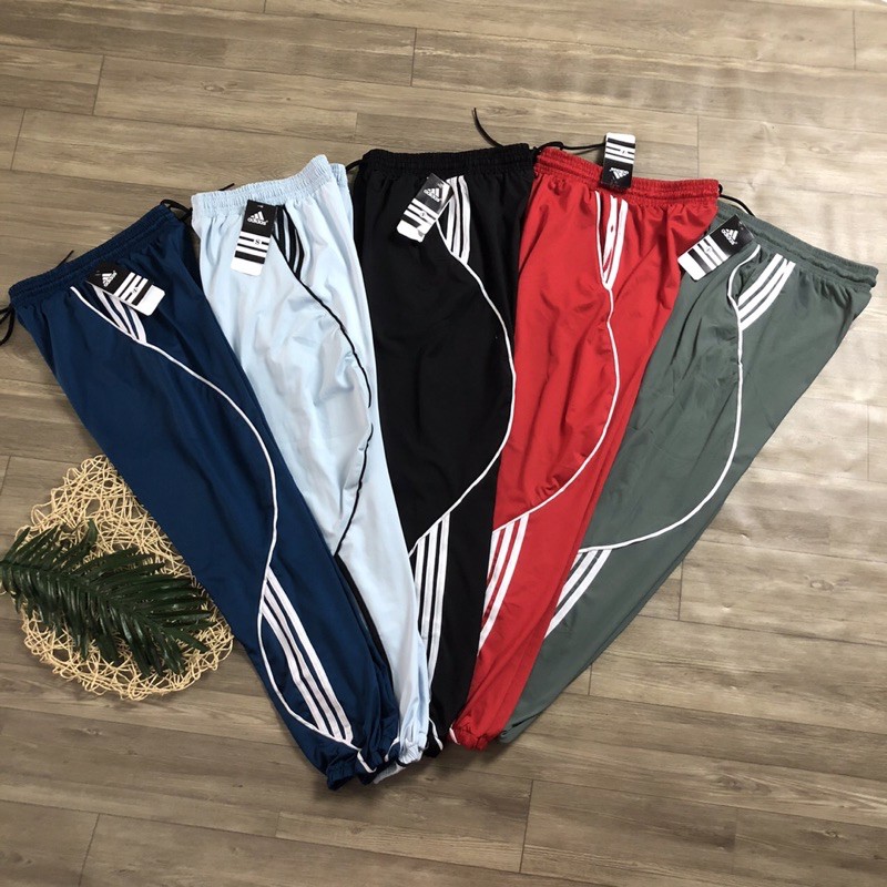 Quần jogger thể thao nữ mẫu 3 sọc viền sóng mới