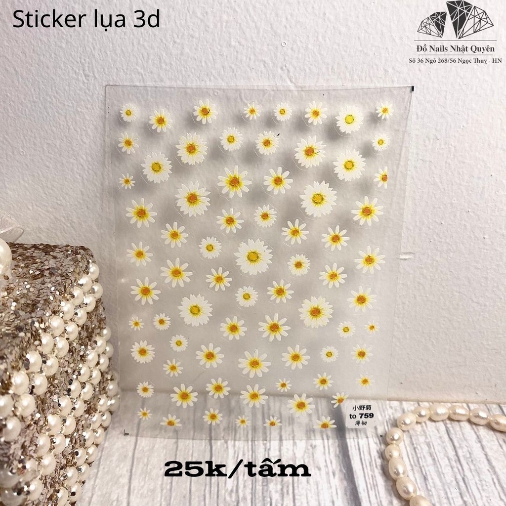 Sticker 3d lụa cao cấp-sticker - đồ nails nhật quyên 04