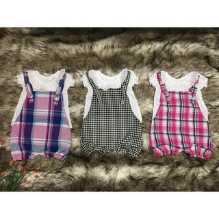 Bộ quần áo yếm cho bé gái 1-5T/BGMH16